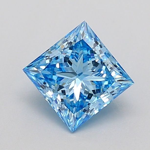0.93 CT Fancy Vivid Blue PRINCESS