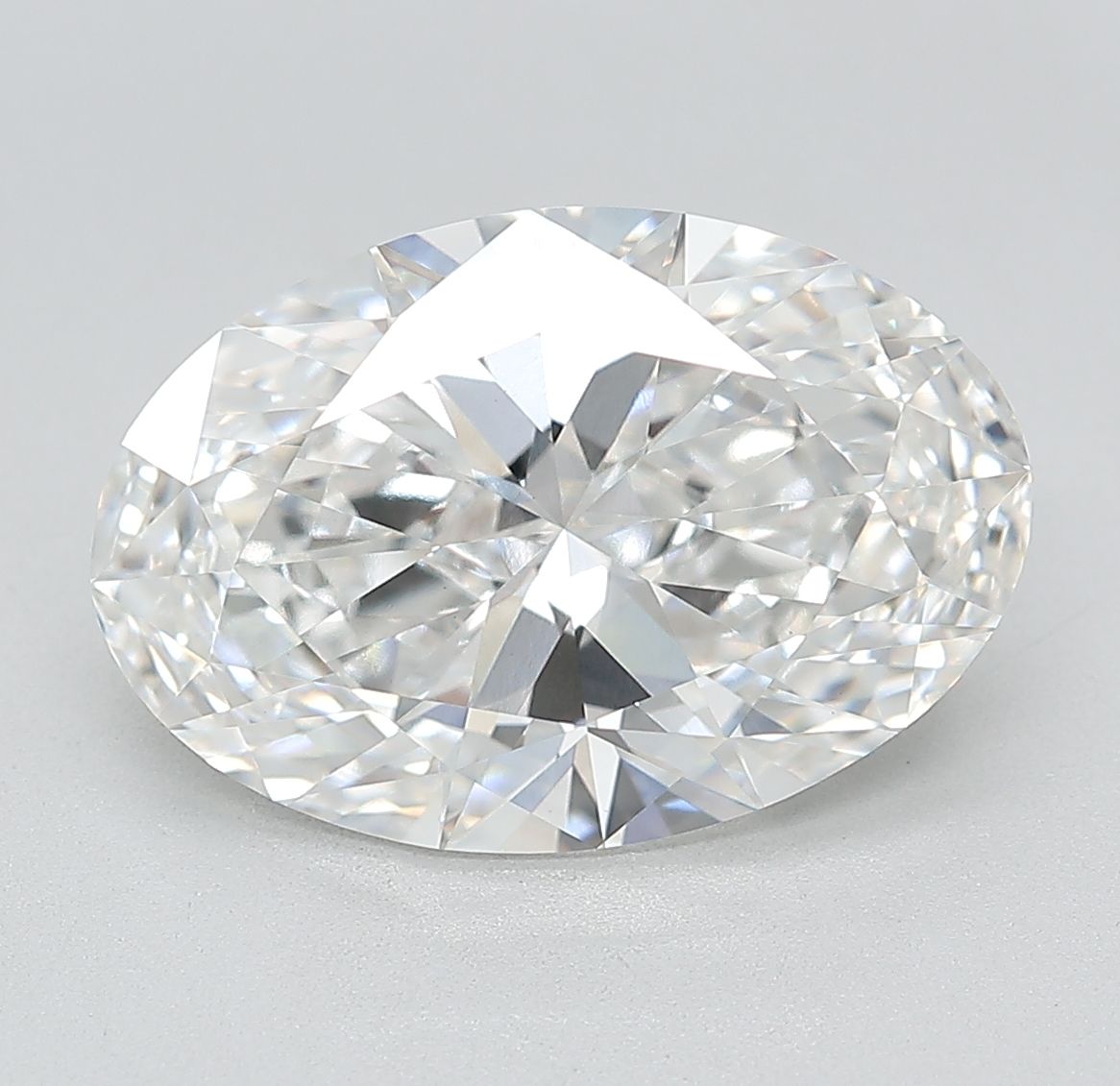5.10 ct. oval Lab Grown Diamond front image