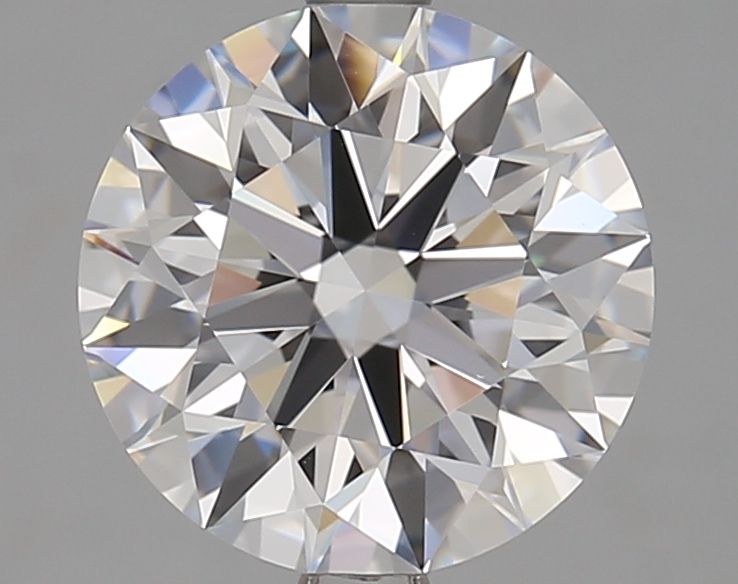 Diamant Rond 3.15 ct - Couleur D - Pureté VVS1
