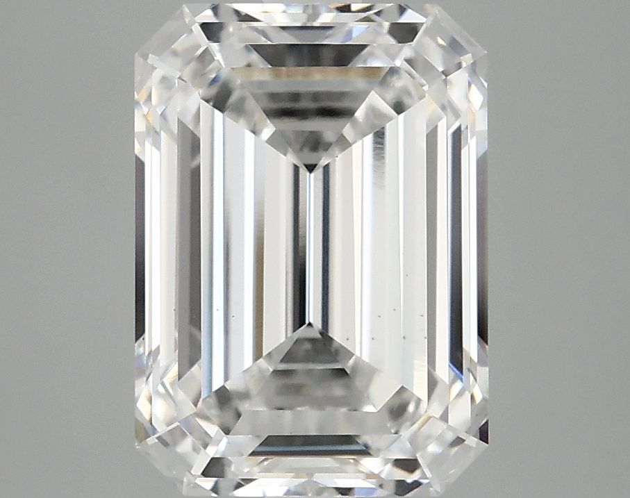 4.09 ct. emerald Lab Grown Diamond front image