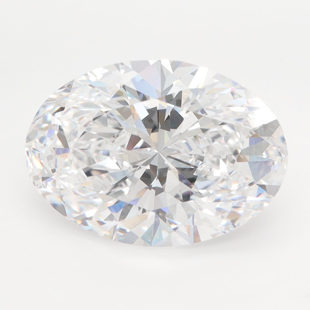 4.09 ct. oval Lab Grown Diamond front image