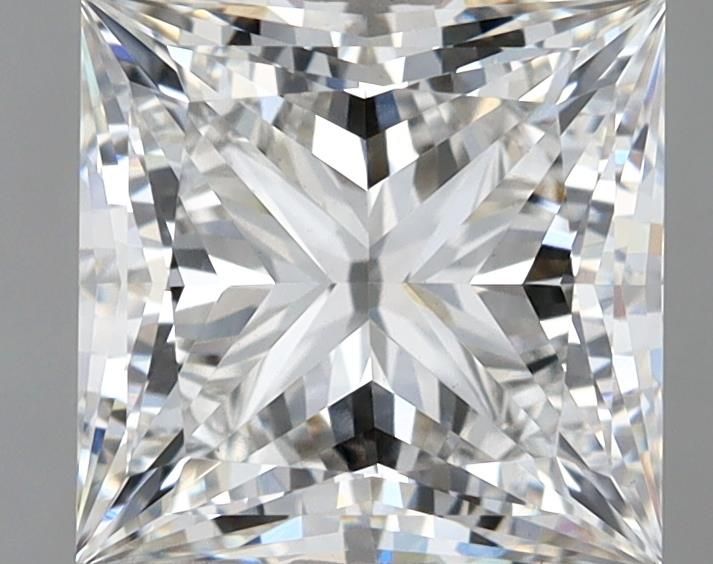 3.17 ct. princess Lab Grown Diamond front image