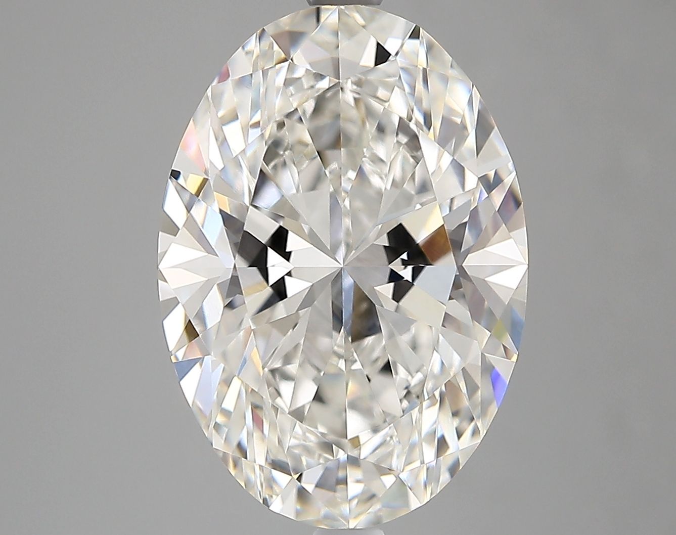 5.06 ct. oval Lab Grown Diamond front image