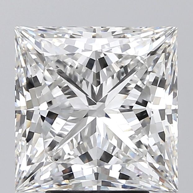 5.18 ct. princess Lab Grown Diamond front image
