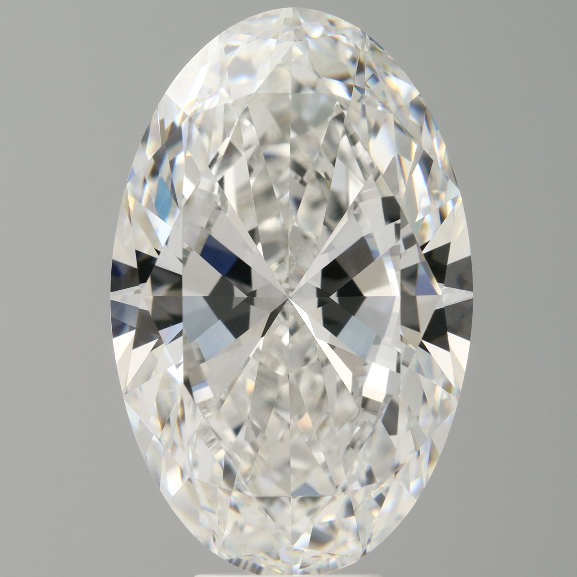 9.05 ct. oval Lab Grown Diamond front image