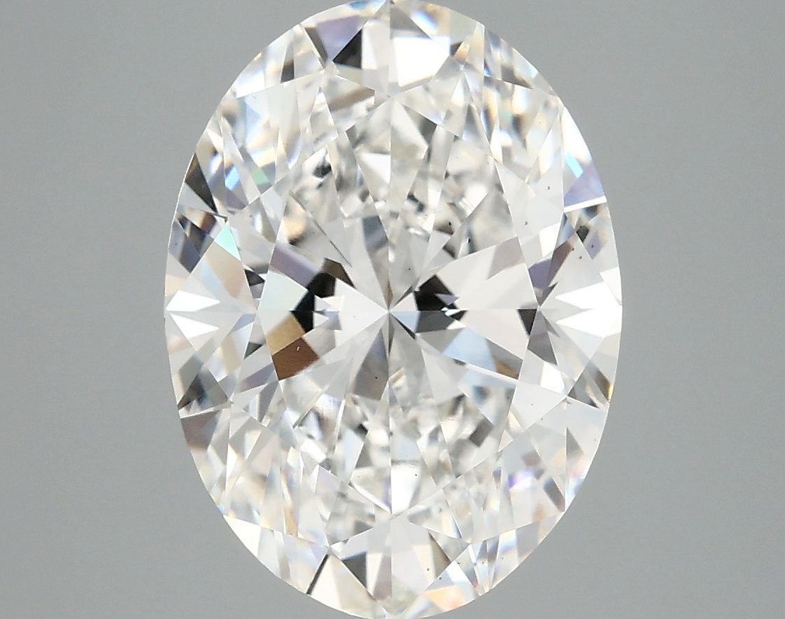 5.10 ct. oval Lab Grown Diamond front image