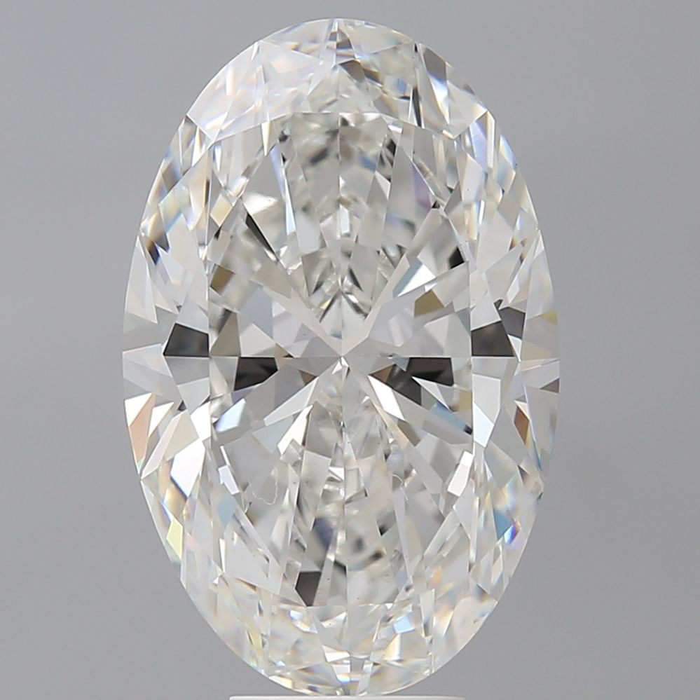 8.07 ct. oval Lab Grown Diamond front image