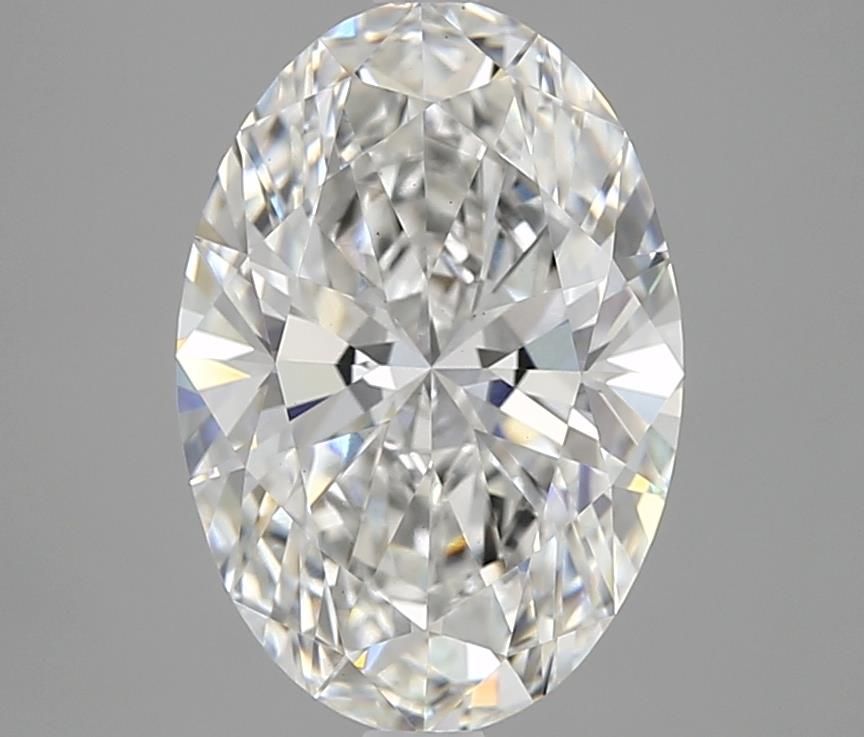 3.37 ct. oval Lab Grown Diamond front image