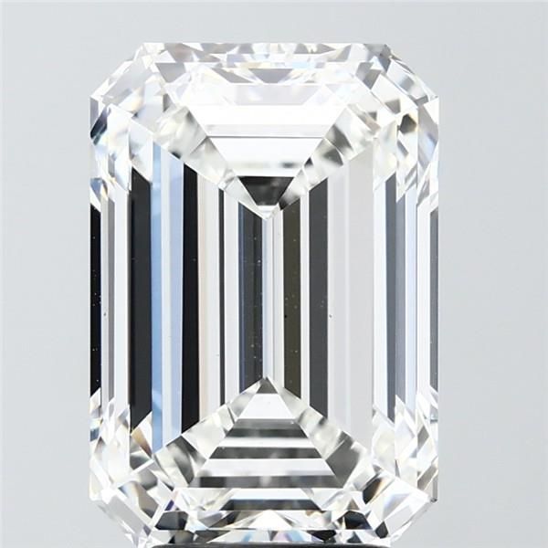 6.06 ct. emerald Lab Grown Diamond front image