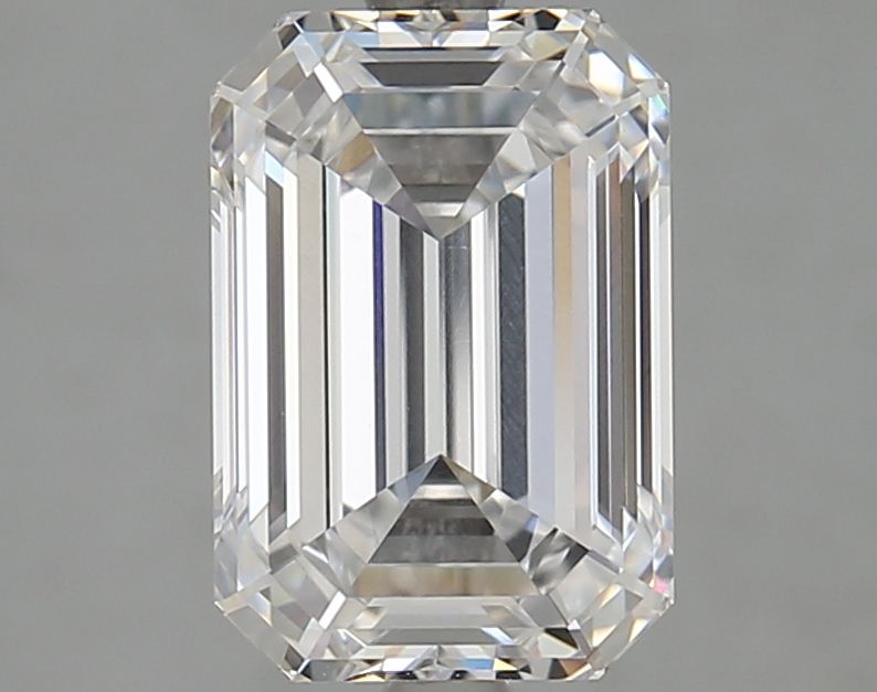 Diamant Émeraude 3.01 ct - Couleur D - Pureté VVS1