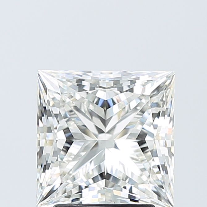 3.09 ct. princess Lab Grown Diamond front image