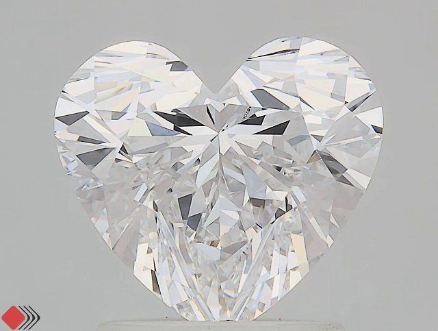 1.72 ct. heart Lab Grown Diamond front image