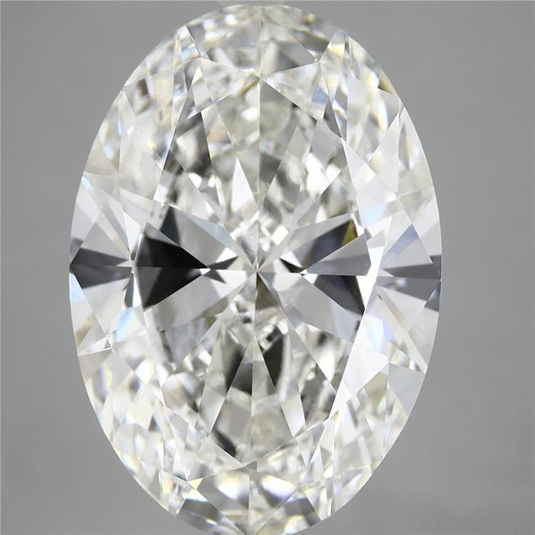7.01 ct. oval Lab Grown Diamond front image