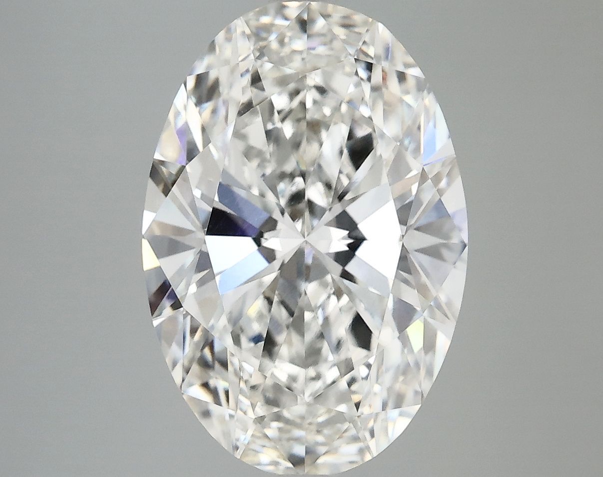 4.91 ct. oval Lab Grown Diamond front image