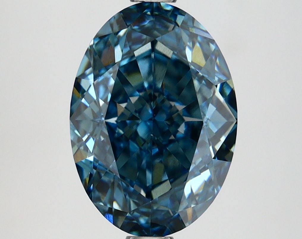 3.09 ct. oval Lab Grown Diamond front image