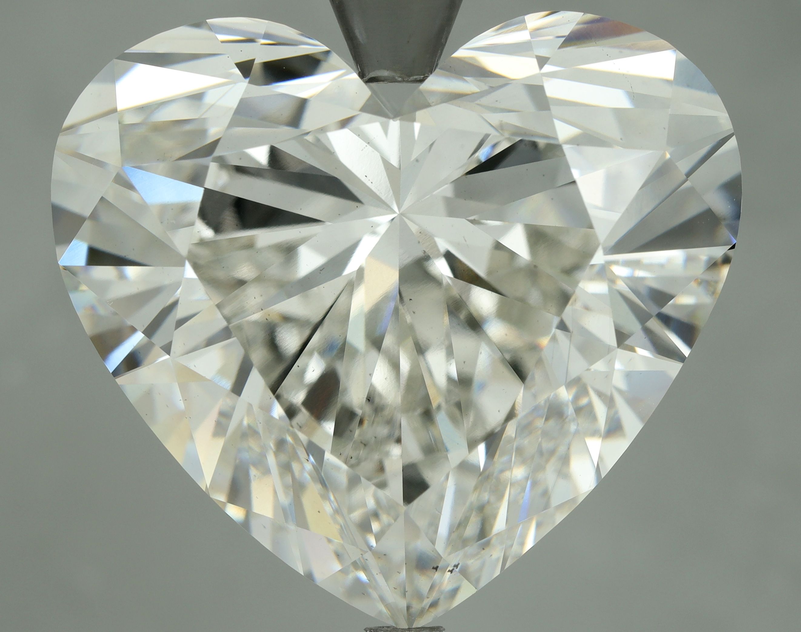 25.01 ct. heart Lab Grown Diamond front image