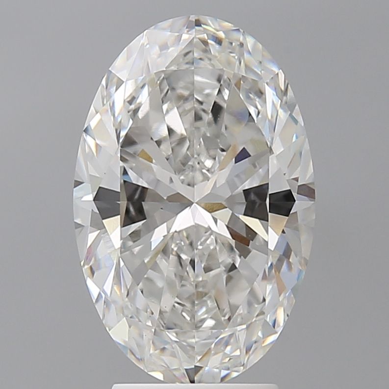 4.08 ct. oval Lab Grown Diamond front image