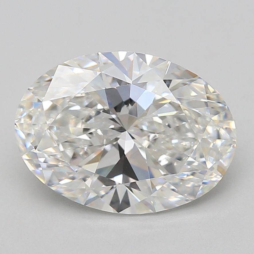 5.00 ct. oval Lab Grown Diamond front image