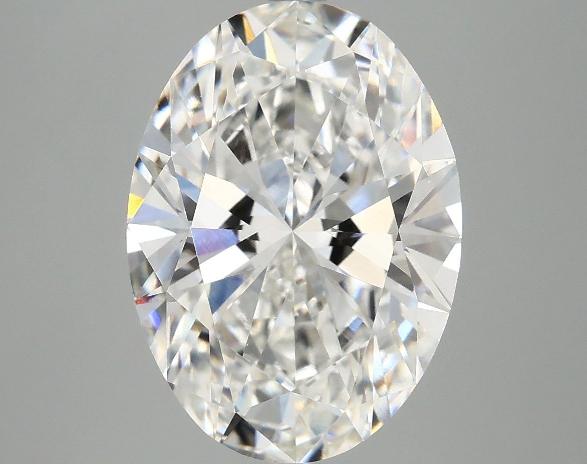 5.02 ct. oval Lab Grown Diamond front image