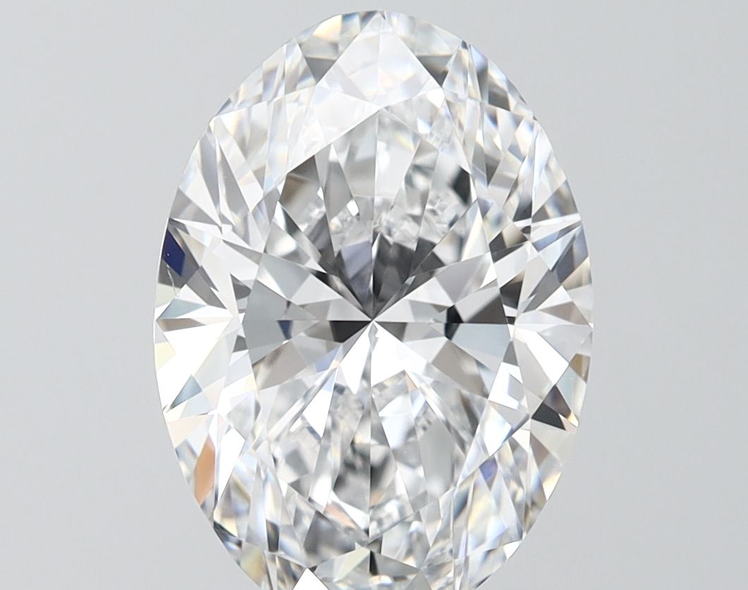 4.07 ct. oval Lab Grown Diamond front image