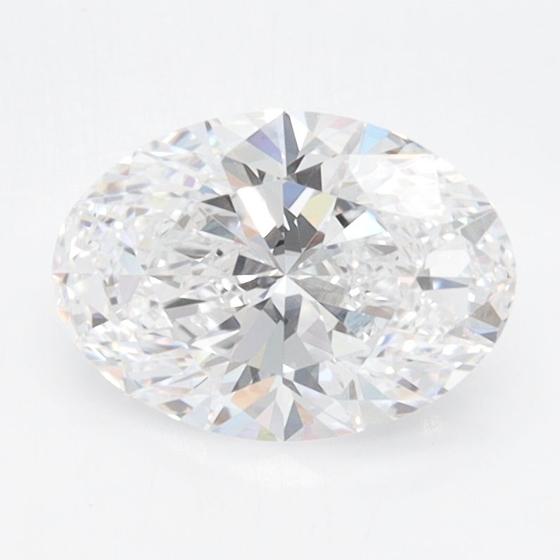 1.52 ct. oval Lab Grown Diamond front image