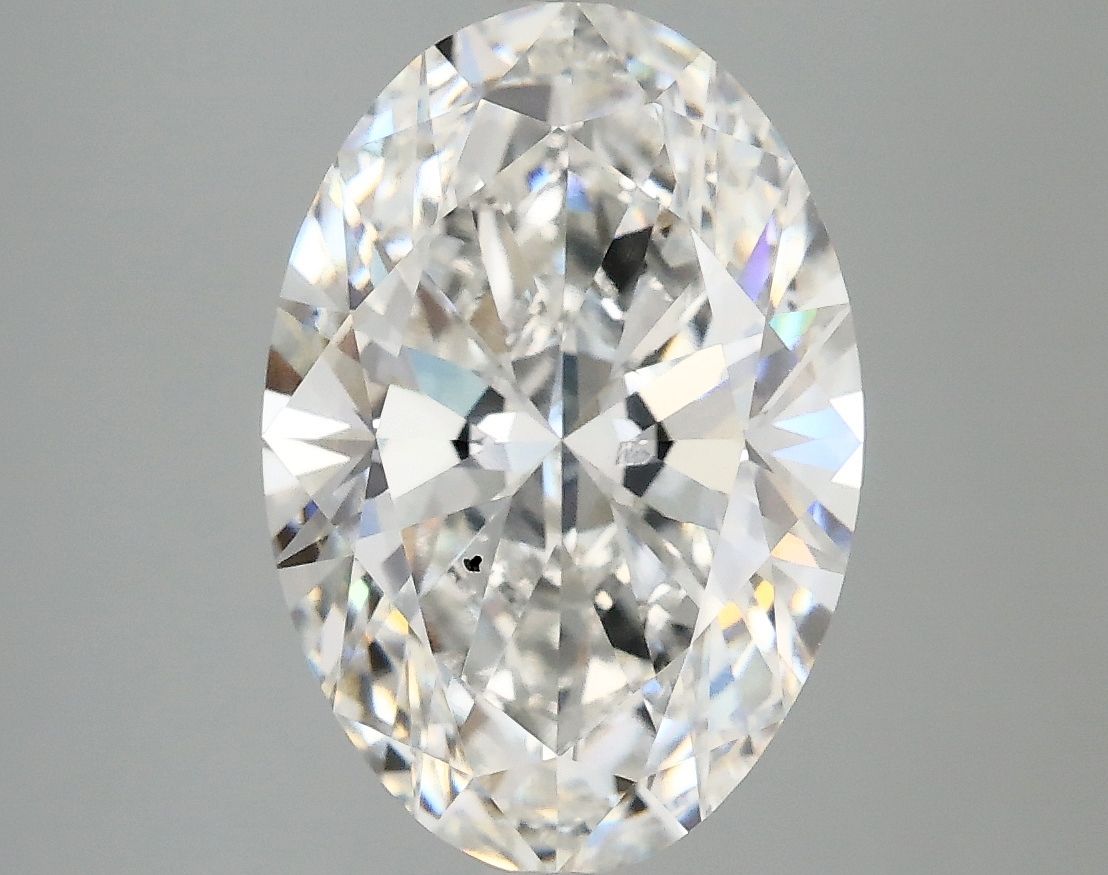 3.93 ct. oval Lab Grown Diamond front image