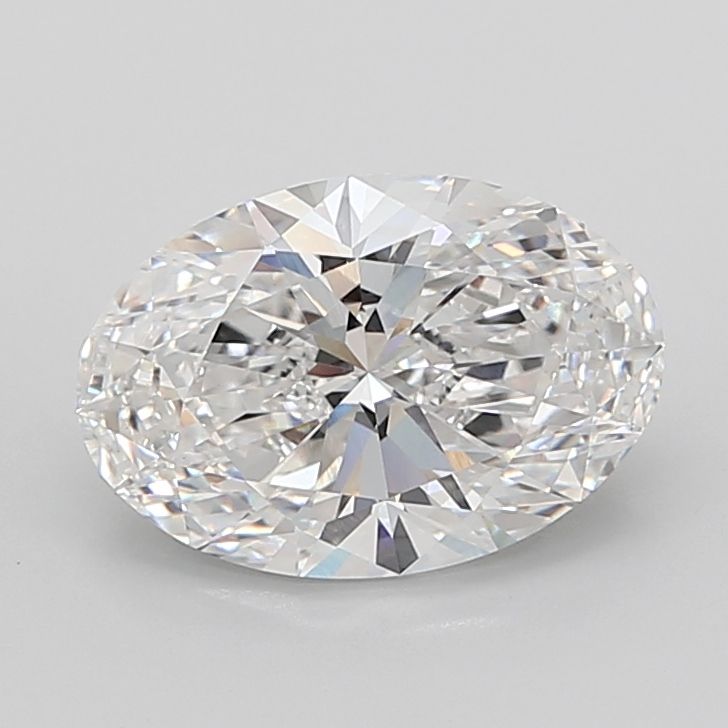 7.05 ct. oval Lab Grown Diamond front image