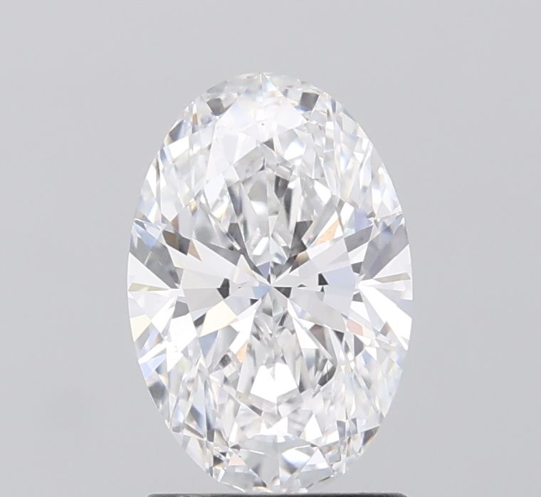 1.58 ct. oval Lab Grown Diamond front image