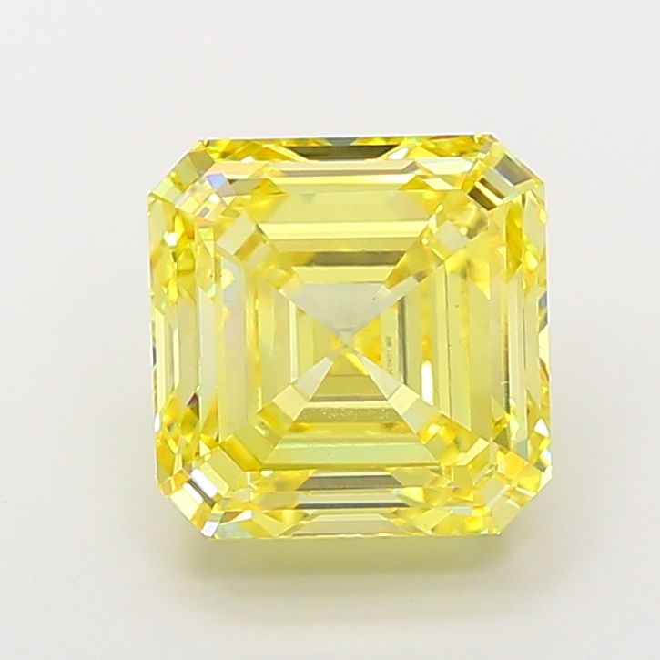 7.37 ct. asscher Lab Grown Diamond front image