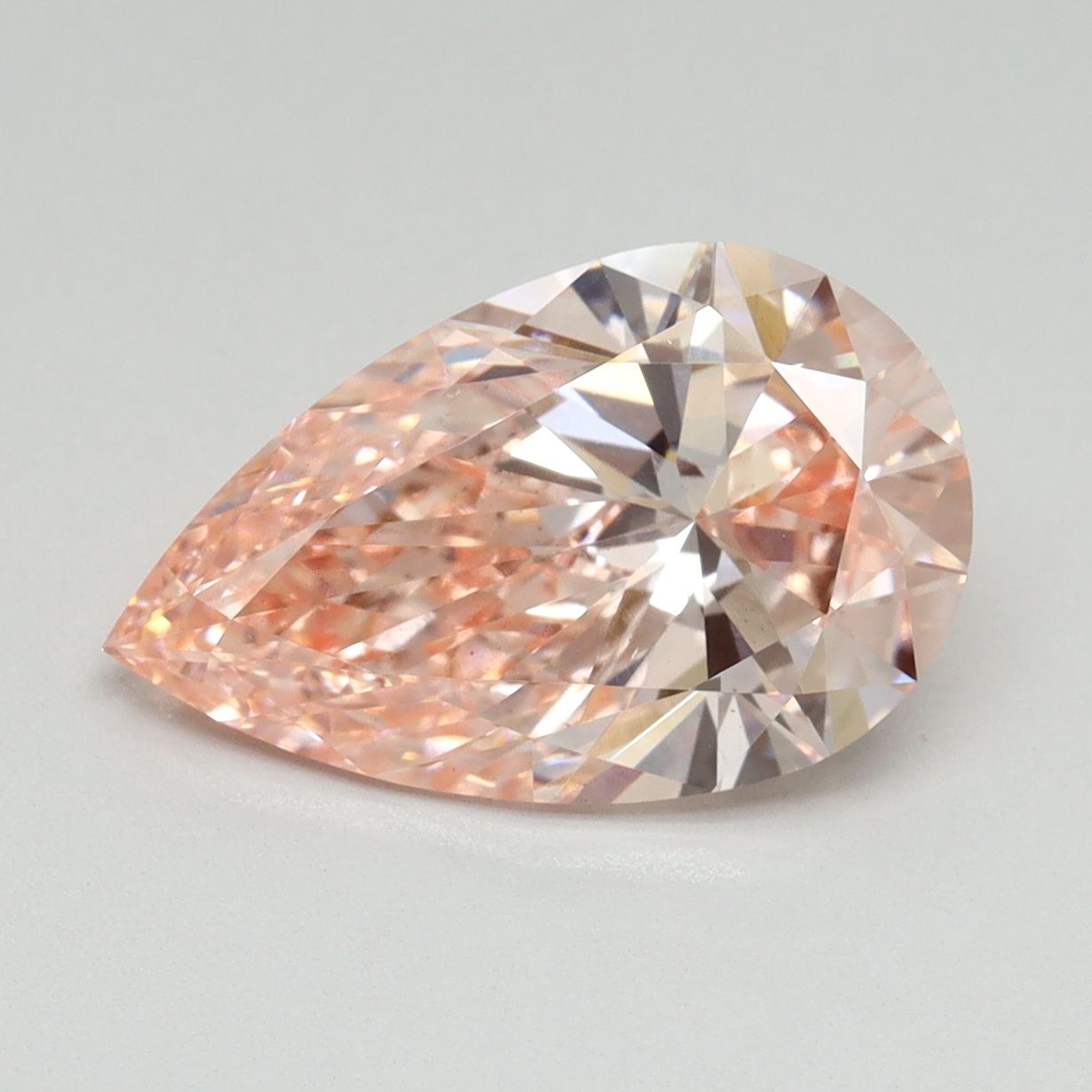3.01 ct. pear Lab Grown Diamond front image