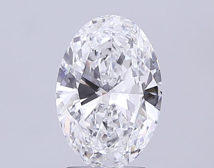 2.01 ct. oval Lab Grown Diamond front image