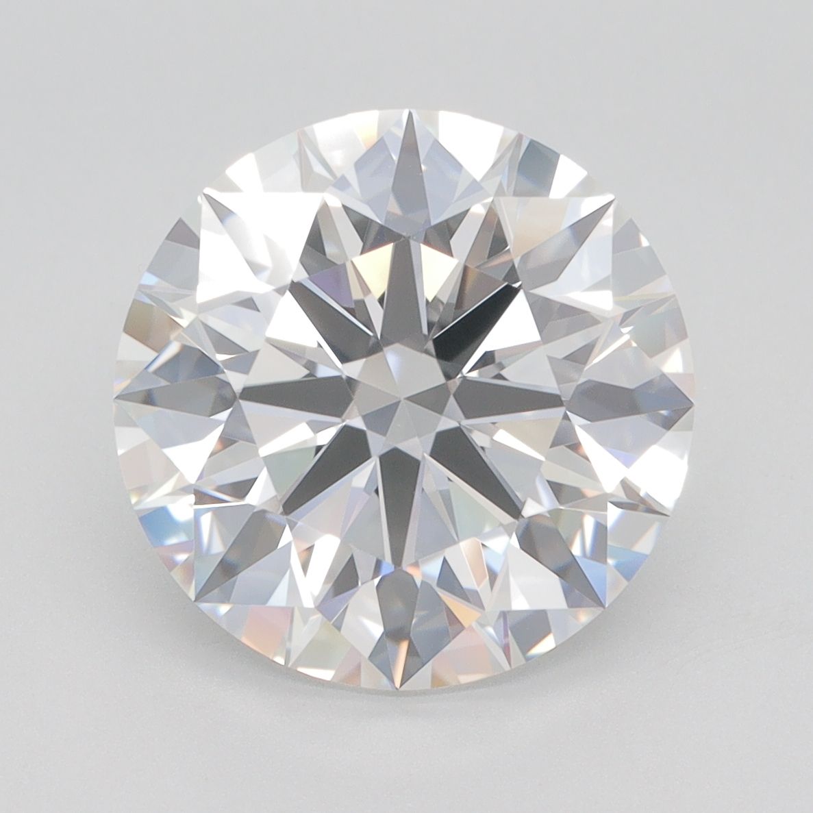 5.22 ct. round Lab Grown Diamond front image