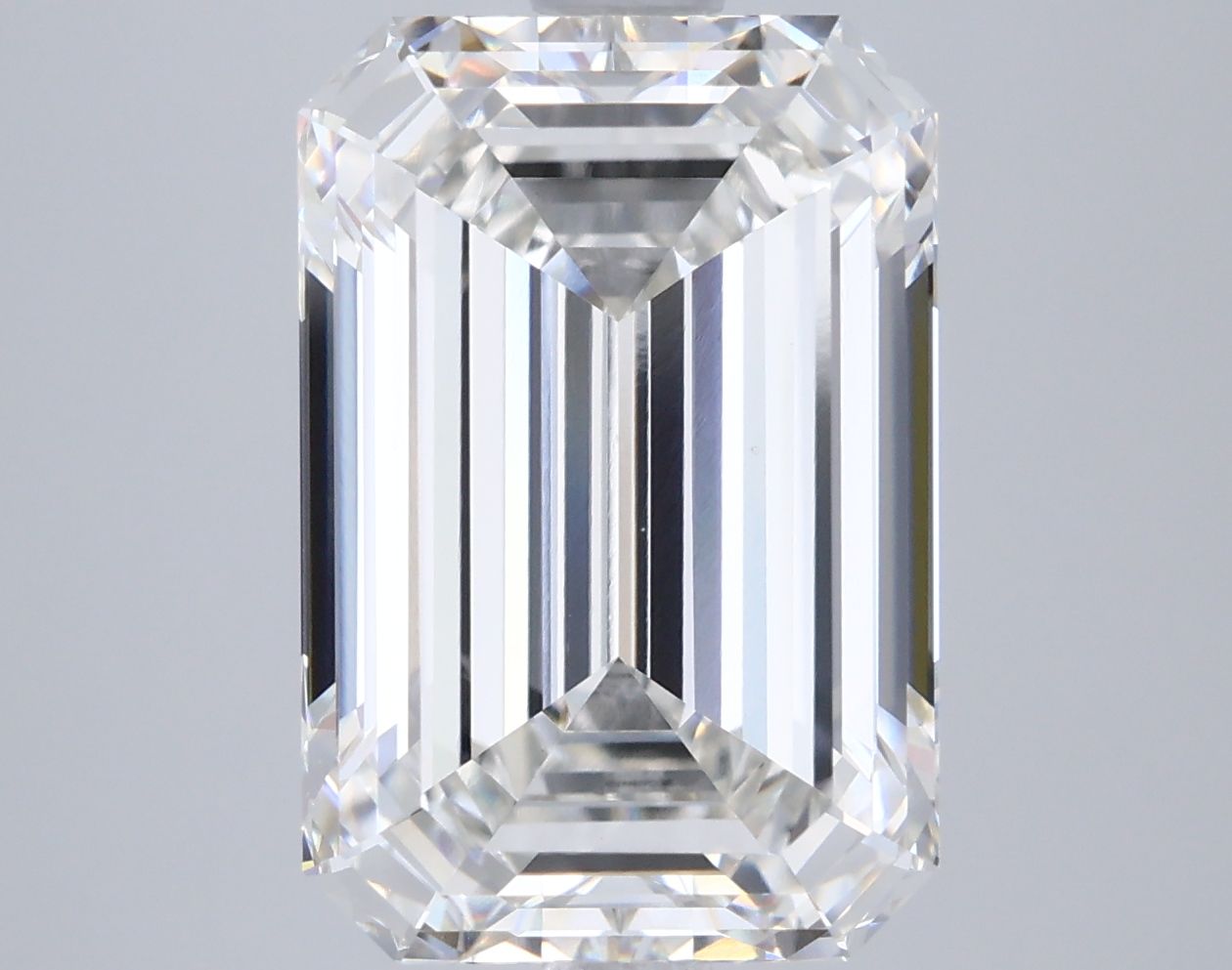 5.03 ct. emerald Lab Grown Diamond front image