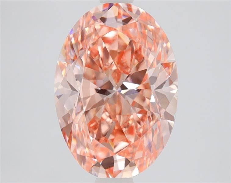 2.02 ct. oval Lab Grown Diamond front image