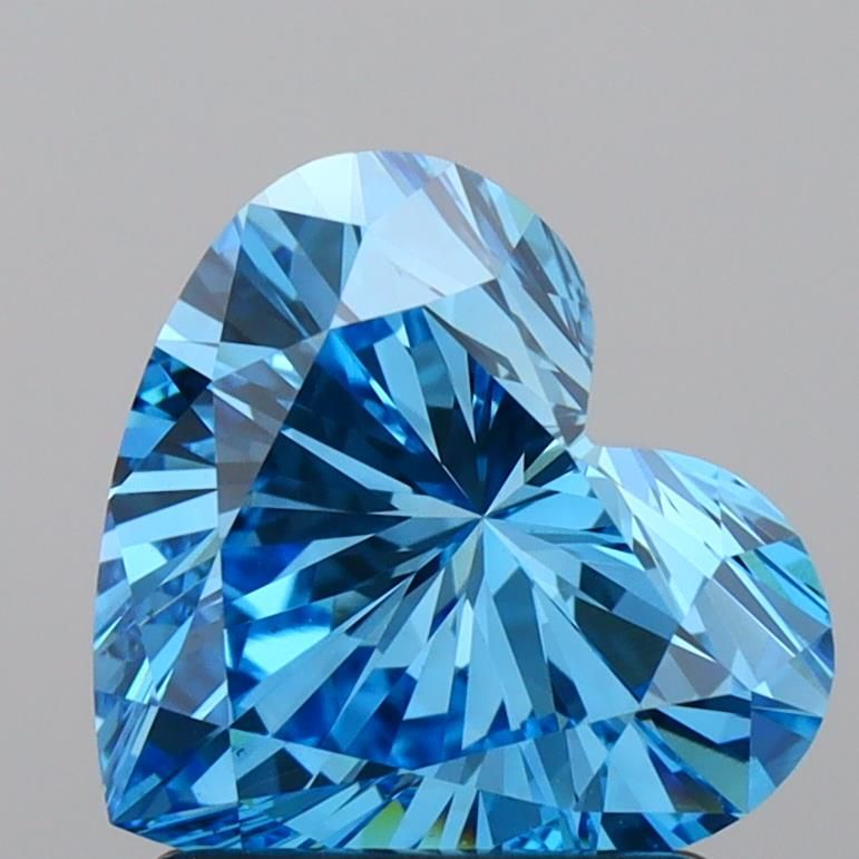 1.55 ct. heart Lab Grown Diamond front image