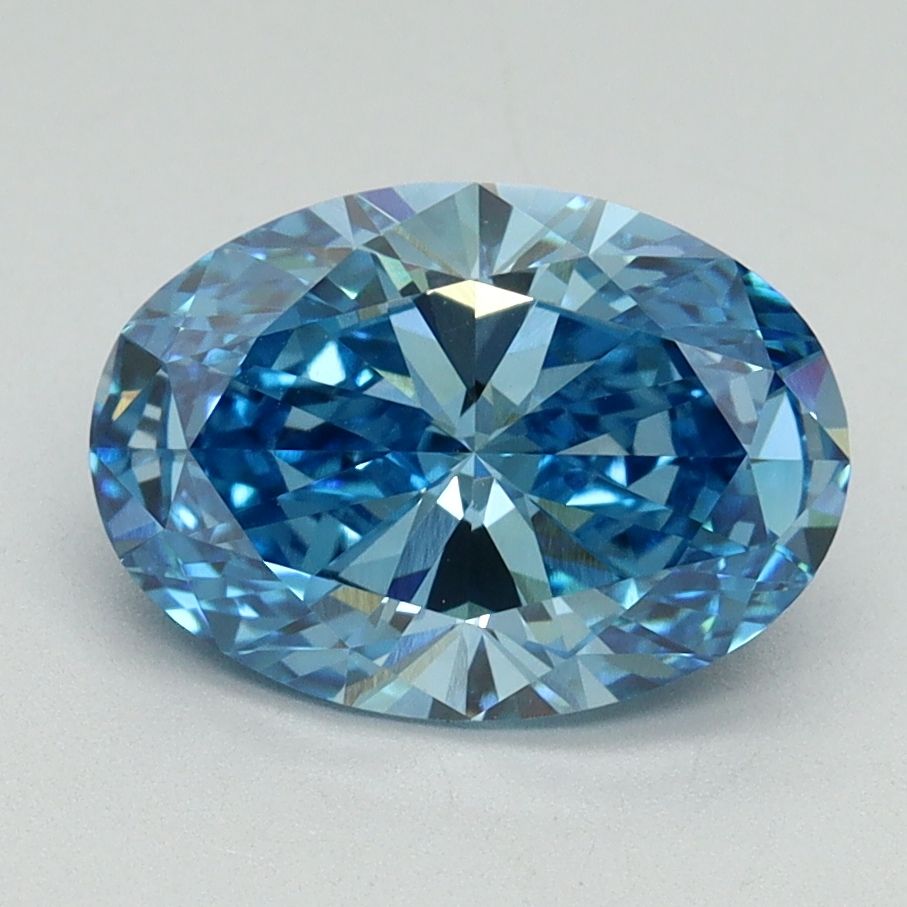 2.06 ct. oval Lab Grown Diamond front image