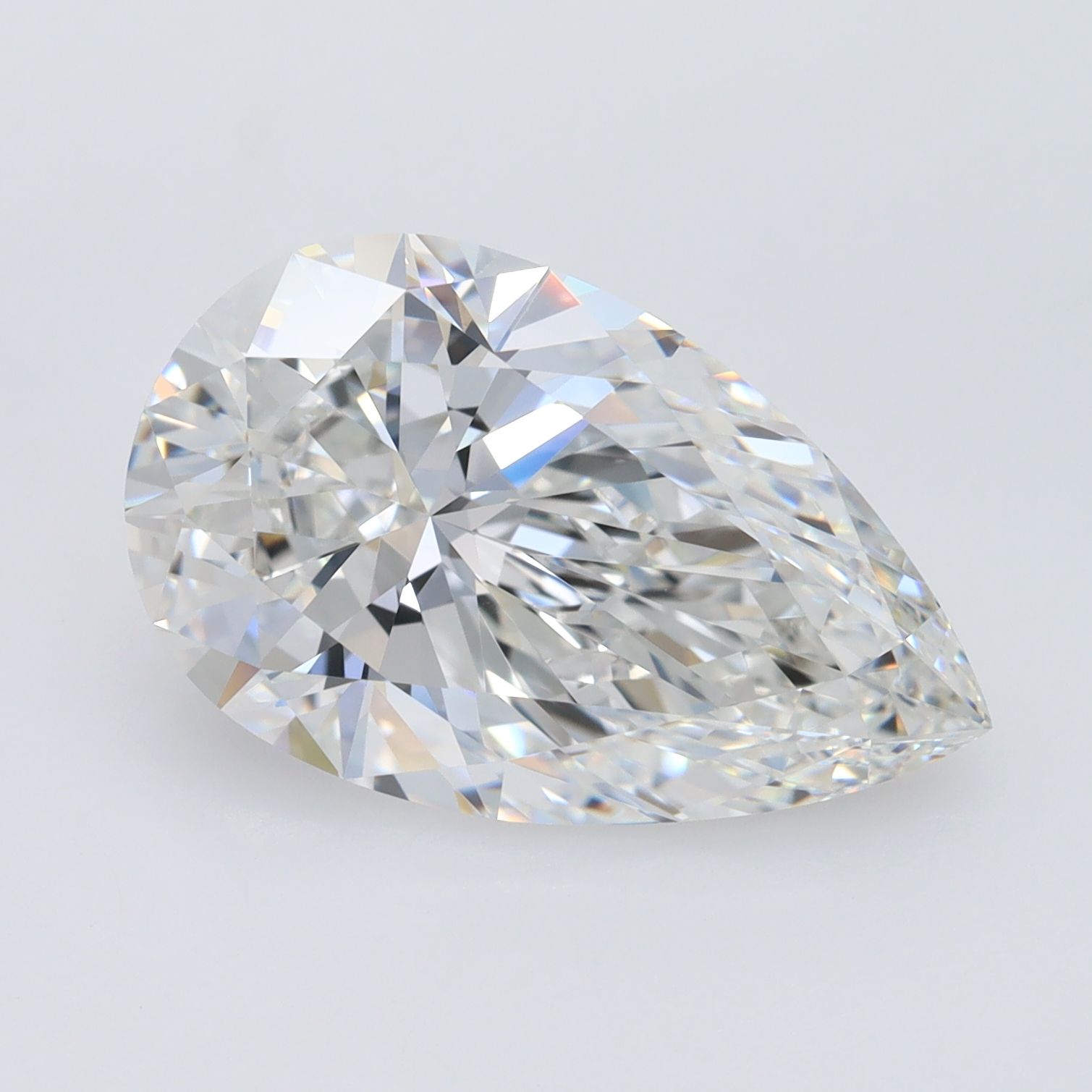 5.36 ct. pear Lab Grown Diamond front image