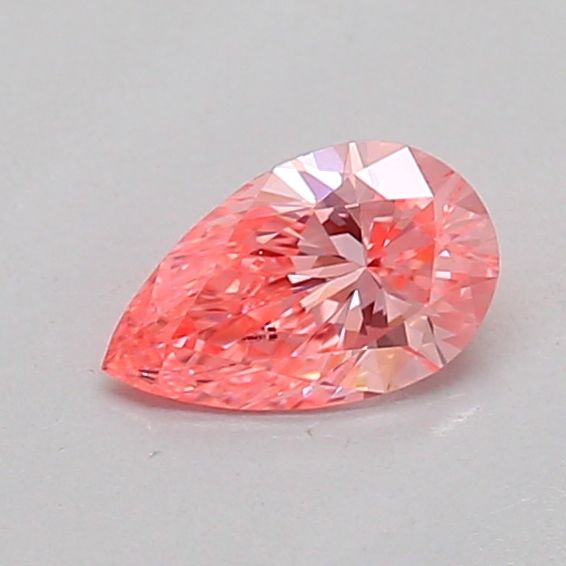 0.22 CT Fancy Vivid Pink PEAR