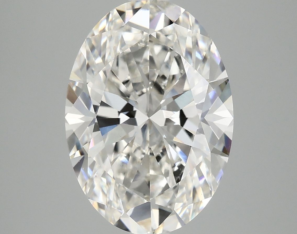 5.02 ct. oval Lab Grown Diamond front image