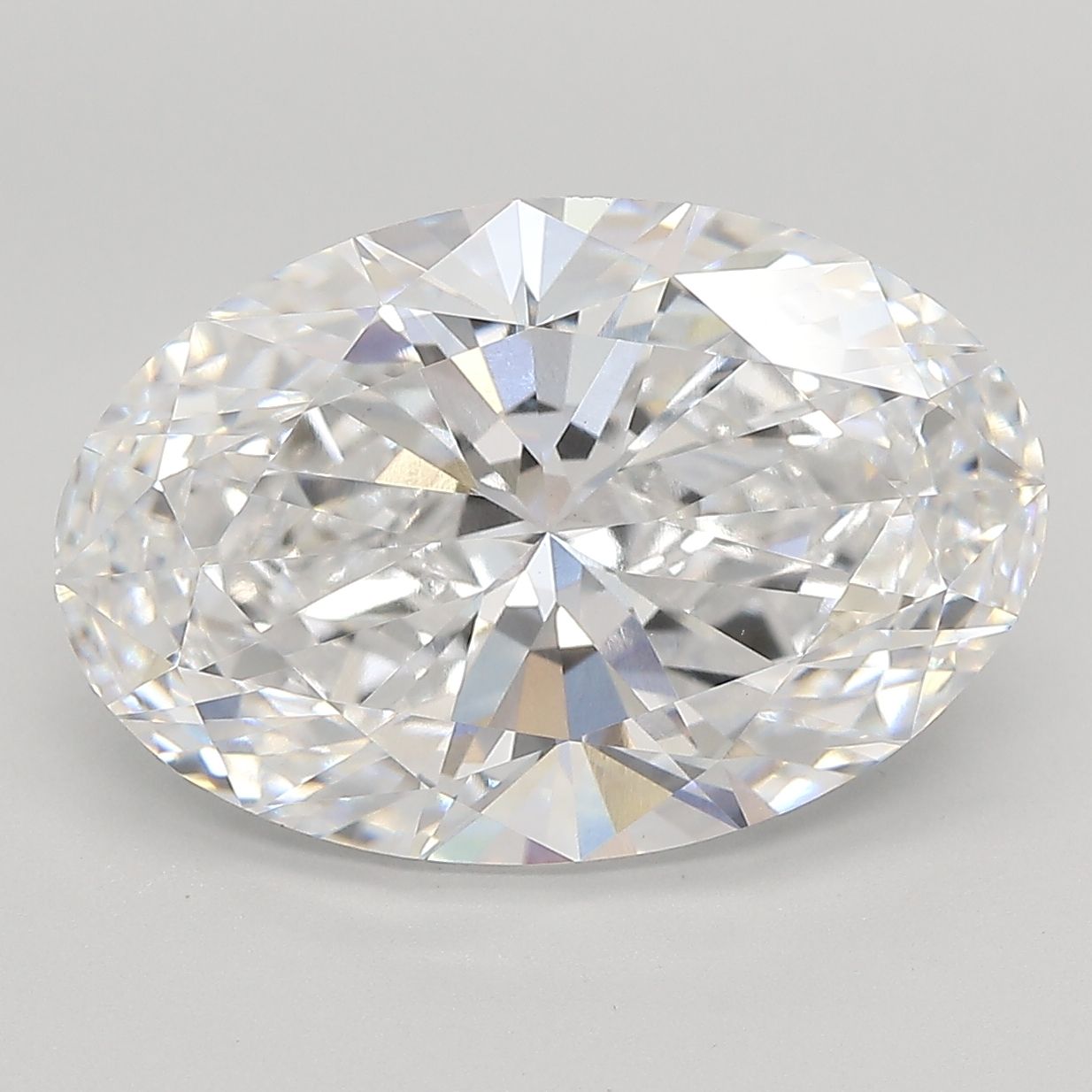 6.56 ct. oval Lab Grown Diamond front image