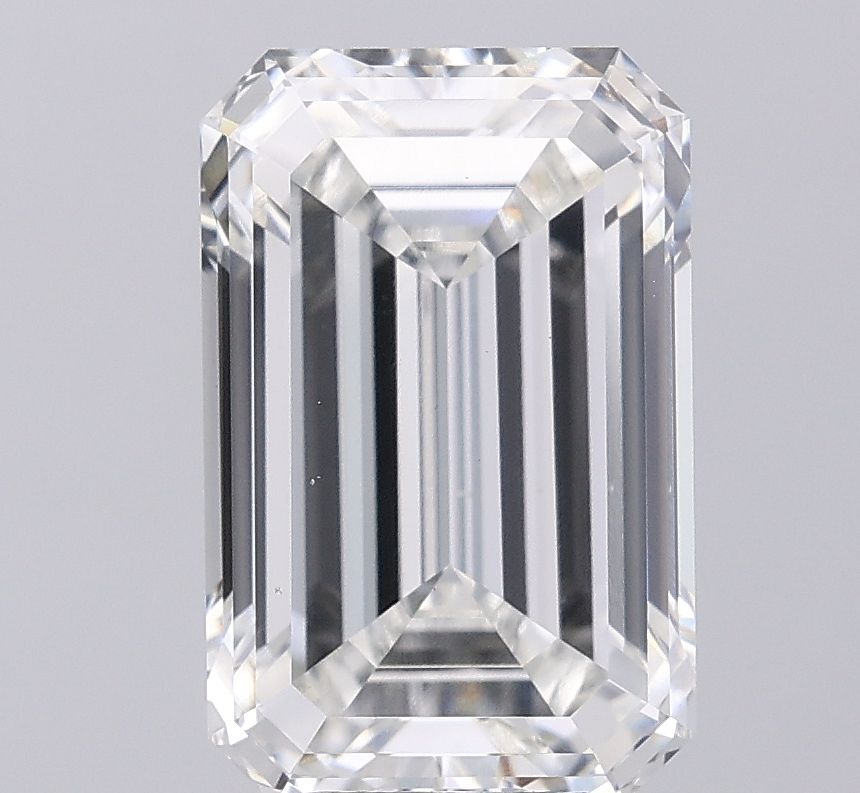 5.01 ct. emerald Lab Grown Diamond front image