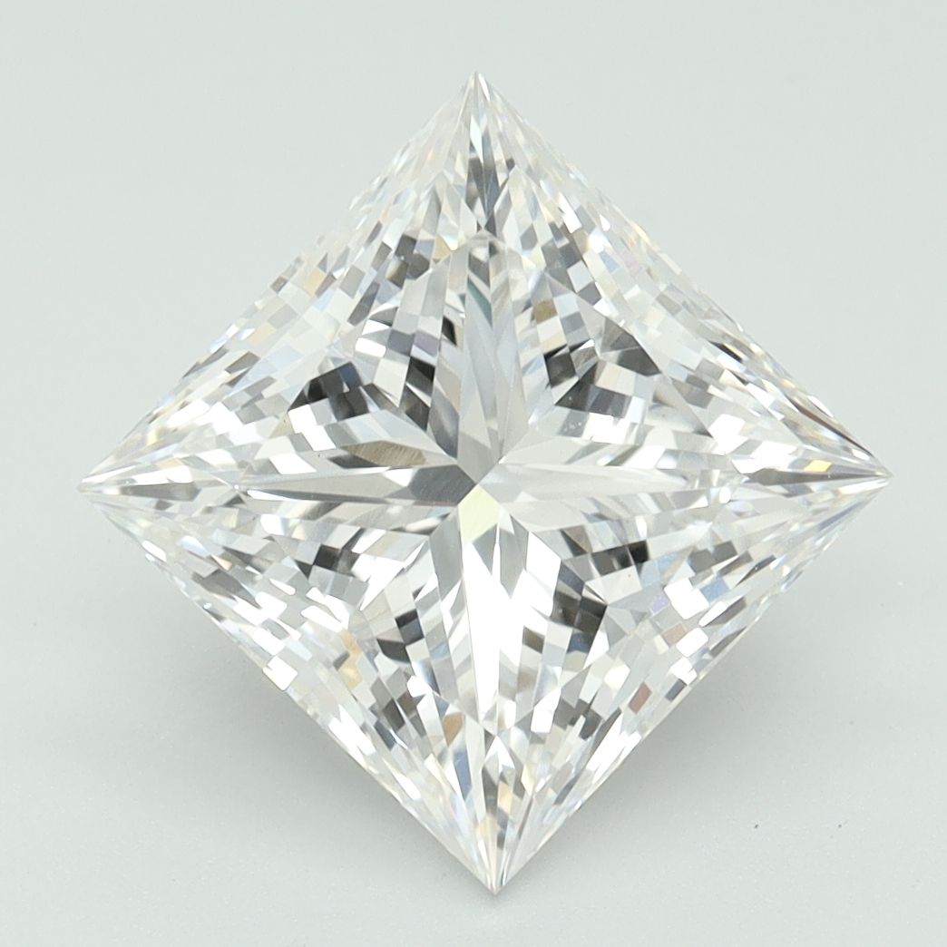 4.02 ct. princess Lab Grown Diamond front image