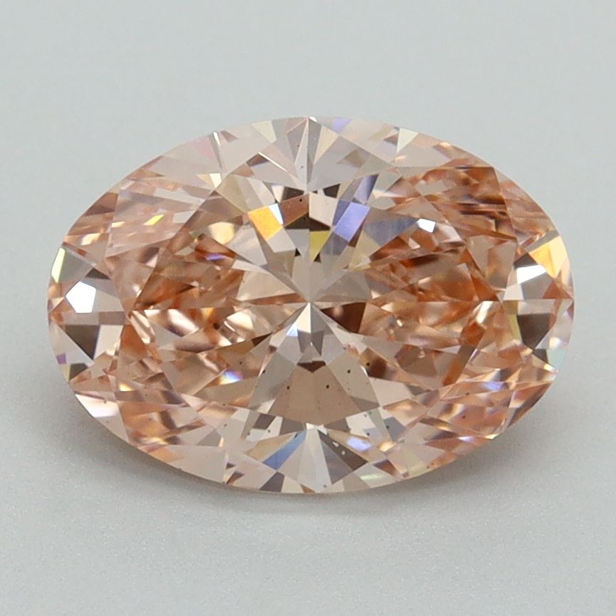 2.02 ct. oval Lab Grown Diamond front image