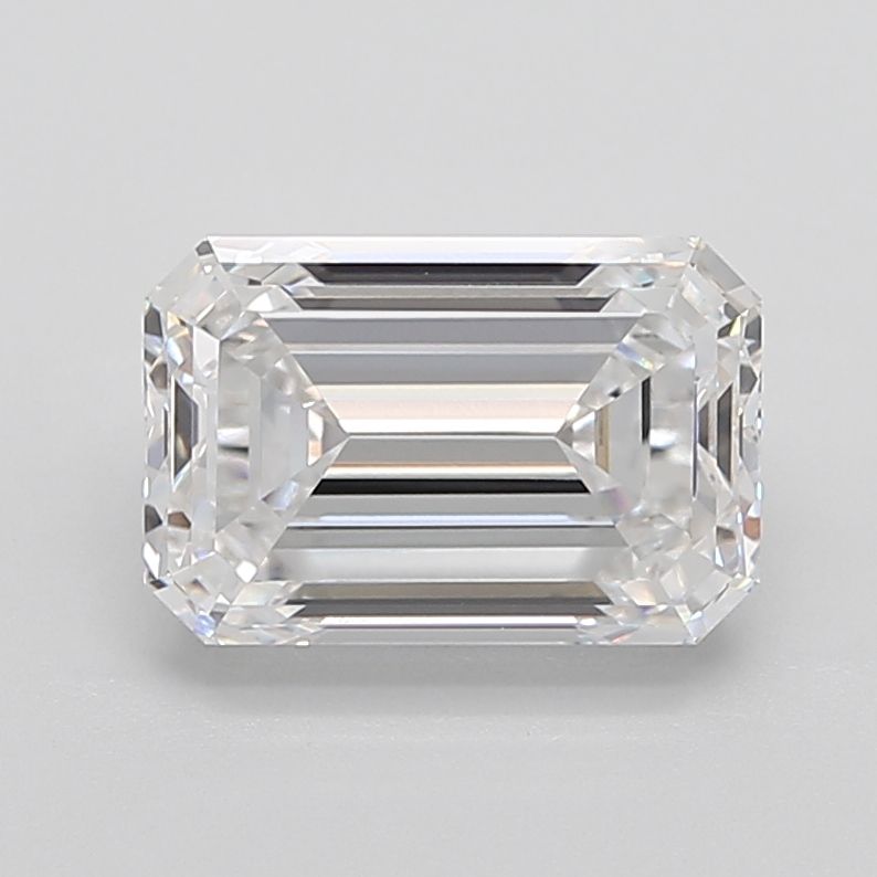 6.01 ct. emerald Lab Grown Diamond front image