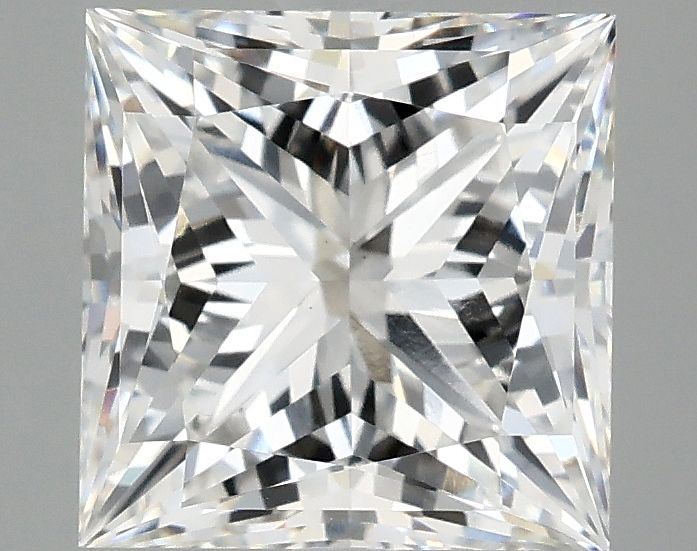 3.03 ct. princess Lab Grown Diamond front image