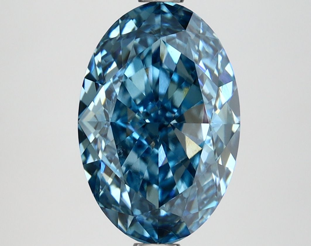 3.09 ct. oval Lab Grown Diamond front image