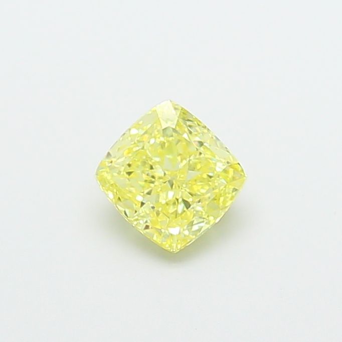 1.09 CT Fancy Yellow CUSHION MODIFIED