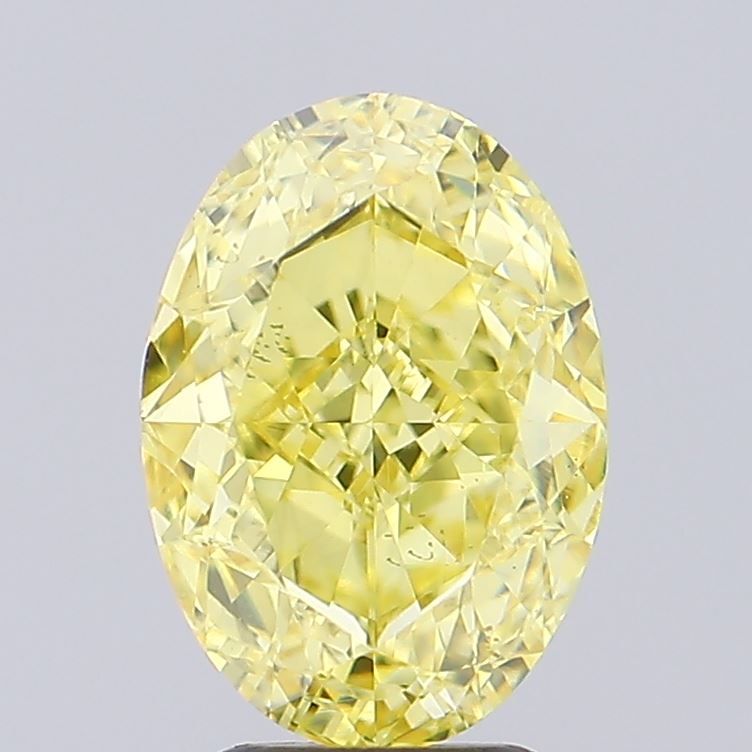3.02 ct. oval Lab Grown Diamond front image