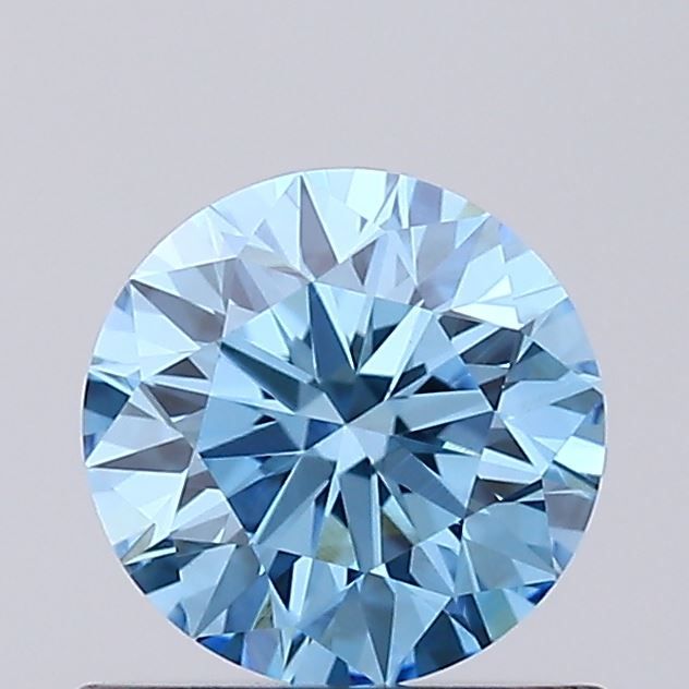 0.61 CT Fancy Vivid Blue ROUND