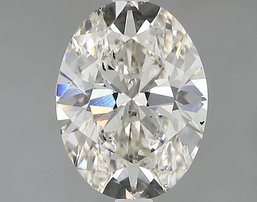 2.01 ct. oval Lab Grown Diamond front image